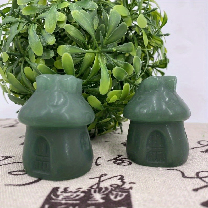 Synthetic Quartz Crystal House Quartz Crystal Carvings Temu New Zealand