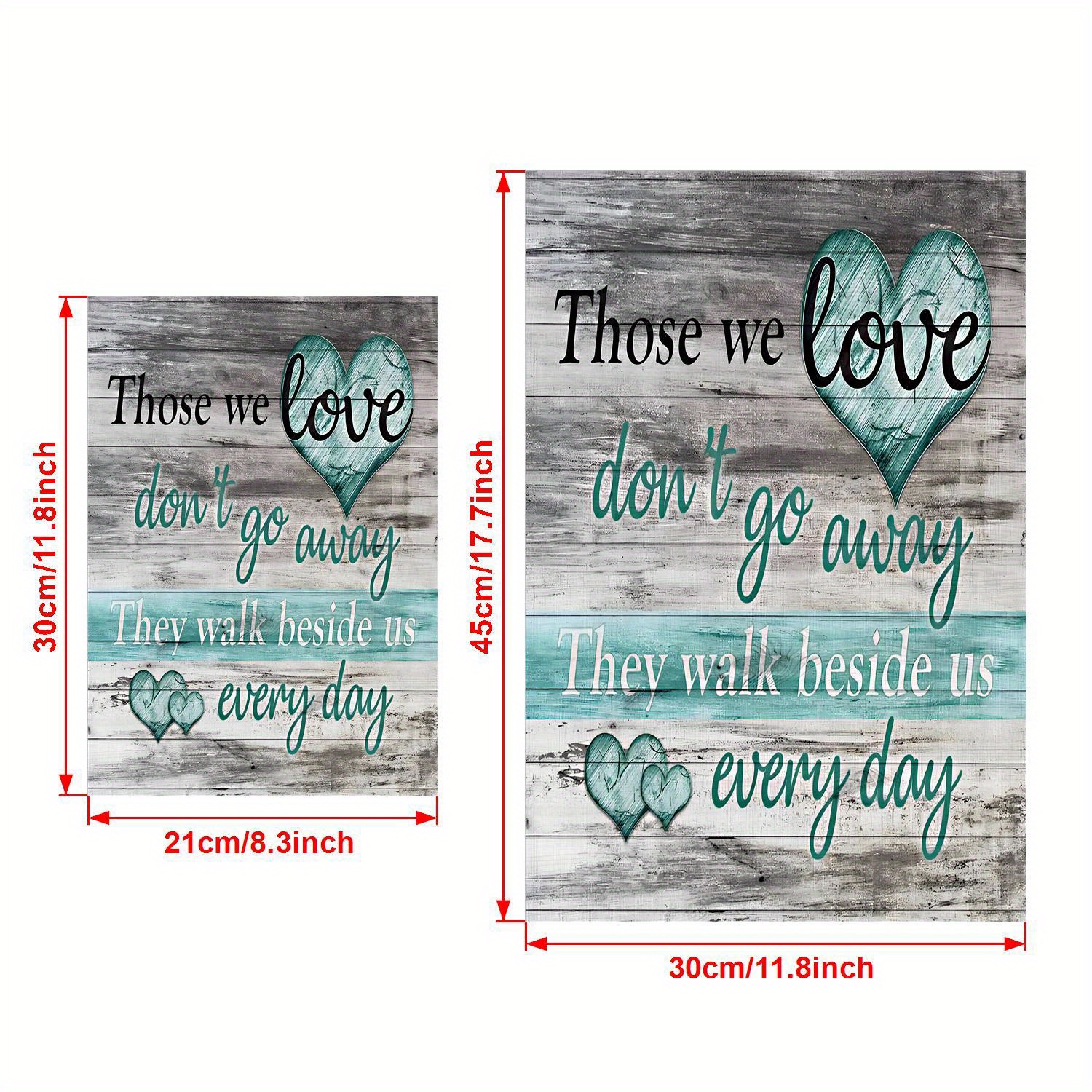 Those We Love Don\'t Go Away - Love Memory Canvas Painting For ...