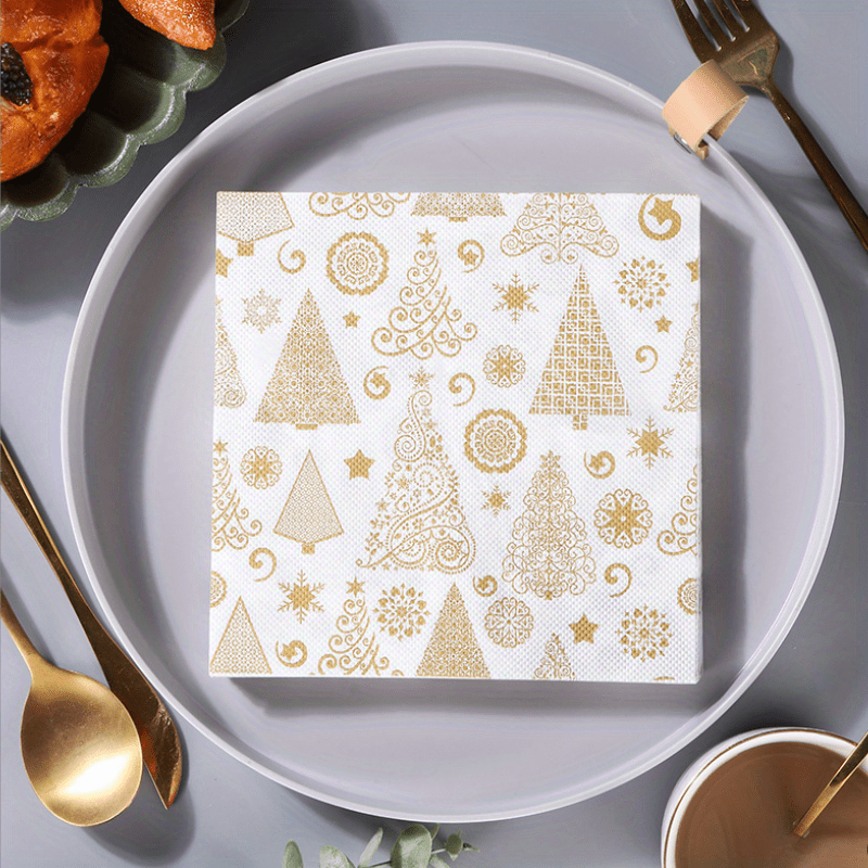 Keep Unique Christmas Decorative Printed Paper Napkins For Decoupage and  Holiday Parties, 20/Pack 