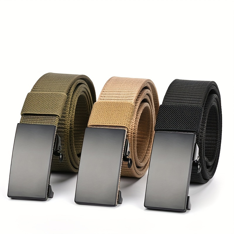 Unisex Outdoor Tactical Canvas Belt