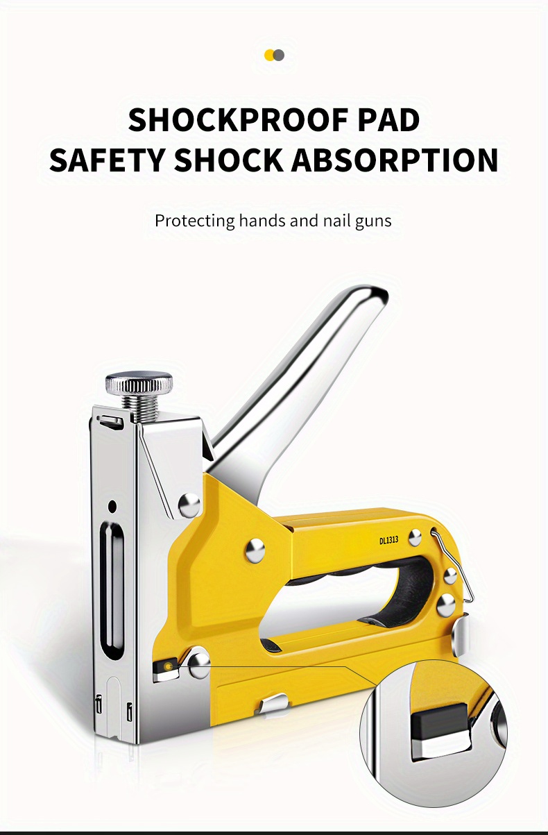 Portable Manual Nail Gun Perfect Diy Temu