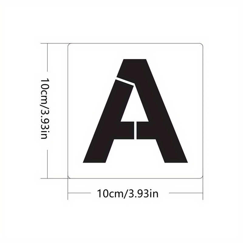 Letter Stencils Number Stencils Reusable Letter Stencils - Temu