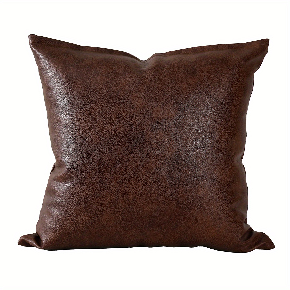 Faux leather hotsell accent pillows