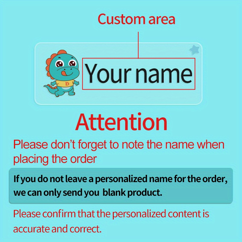 45/90/180pcs Transparent Name Sticker Custom Stickers Waterproof MEDIUM Size 3.4x1.2cm Personalized Label For Schlool Stationery Waterbottle Office Supplies