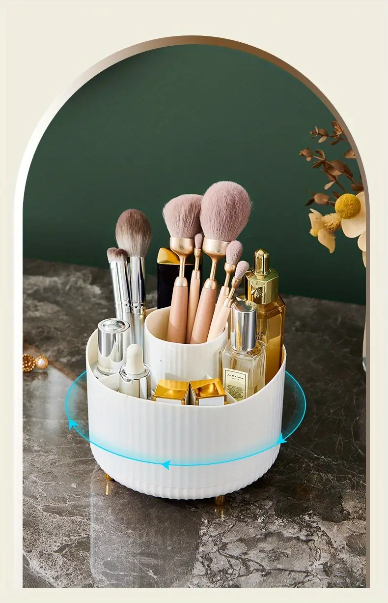 Table Acrylic Makeup Nail Art Brush Holder Cosmetics Storage Box Organizer  Case Bag Brushes Organizer Make Up Tools Home Storage - AliExpress
