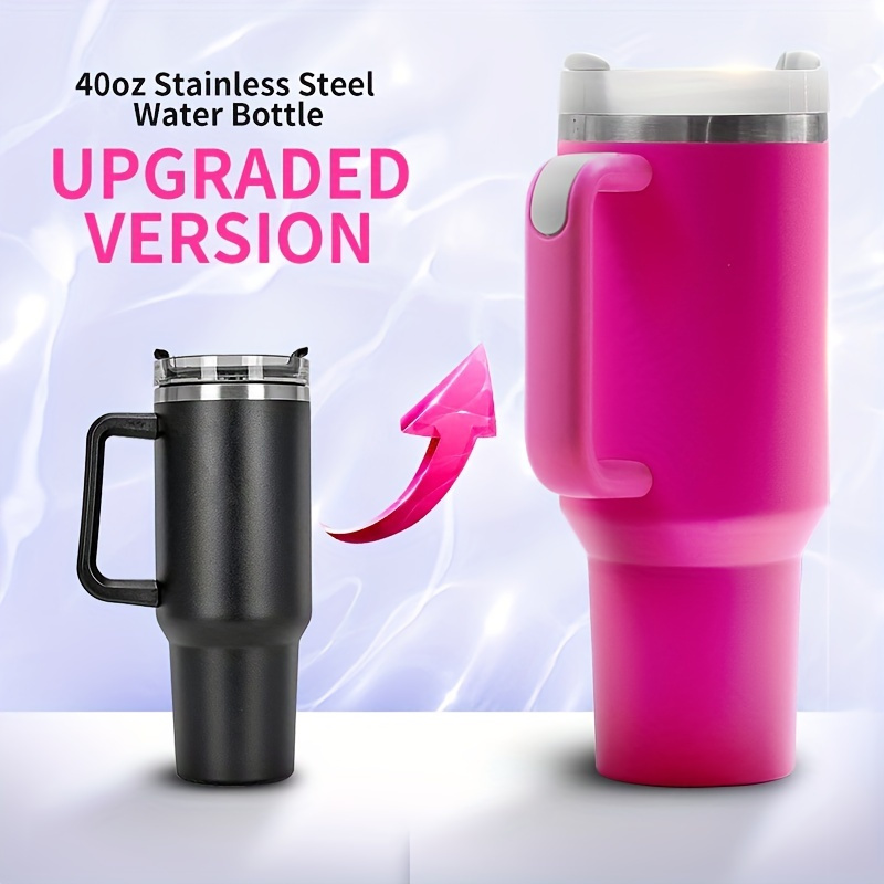 Quencher H2.0 40oz Stainless Steel Insulated Tumblers With Lids With  Silicone Handle, Lid, And Straw 2nd Generation Car Mug, Vacuum Insulated  Water Bottle From Plastic_cups, $9.11