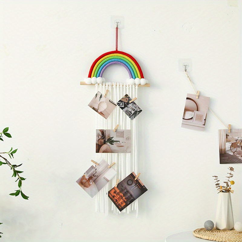 Rainbow Type Hanging Hair Accessories Organizer Wall Hanging - Temu