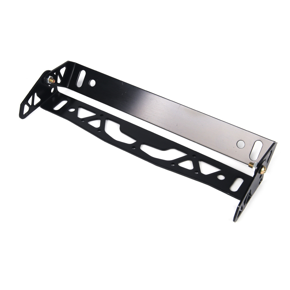 Car License Plate Frame Universal Aluminum Power Racing Jdm Styling
