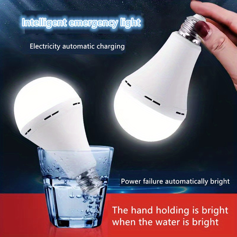 Automatic Rechargeable LED Emergency Light Circuit