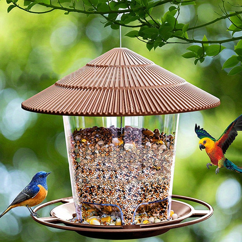 Mangiatoie per uccelli per esterni, mangiatoie per uccelli, semi di uccelli  selvatici per mangiatoie esterne, decorazioni da giardino