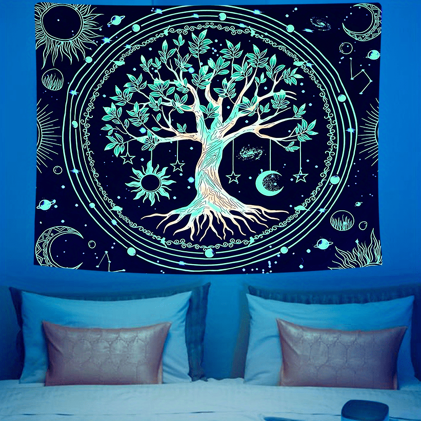 1pc Albero Vita Tapestry Stampa Tapestry Home Decor Tapestry