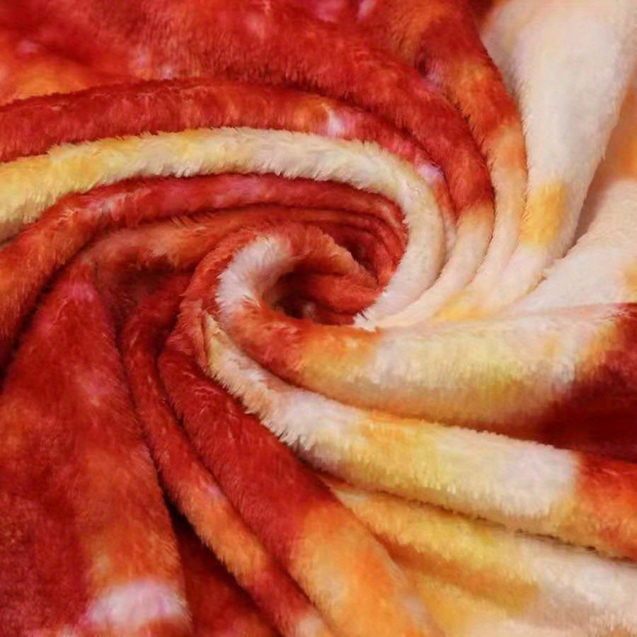 1pc pizza pattern flannel blanket nap blanket warm   throw blanket for couch bed sofa details 2