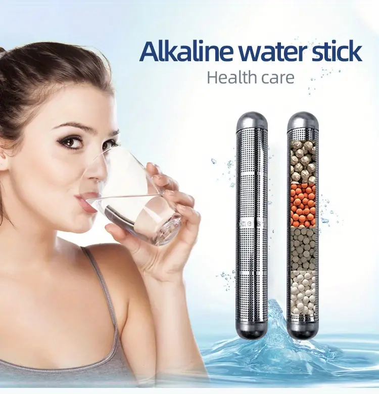 1pc portable alkaline hydrogen water stick with negative ion filter energy water stick magic water stick details 0