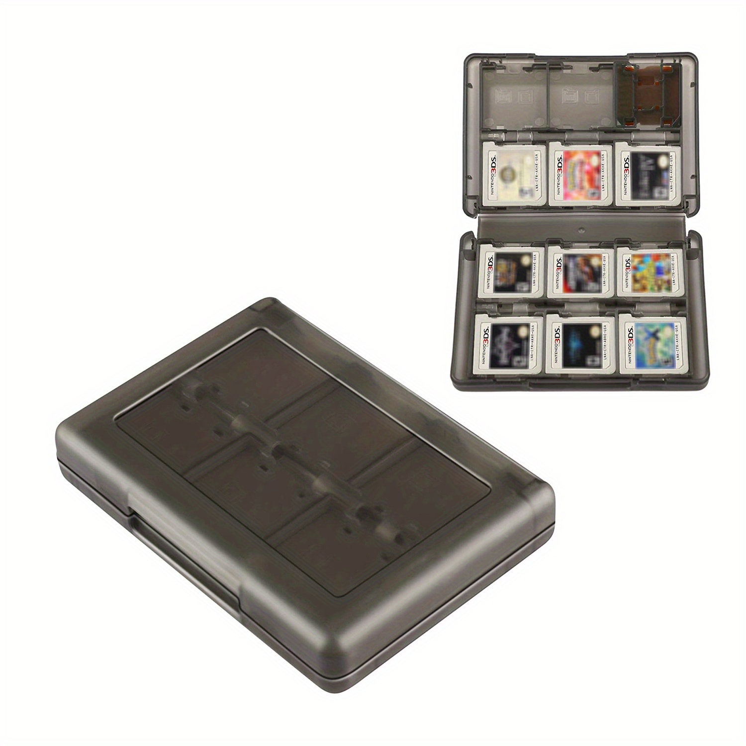 For * Holder Card Case, 28-in-1 Game Holder Card Case Compatible For * NEW  3DS/ */ 3DS/ */ DSi/ */ DS/ NEW 2DS/NEW 2D