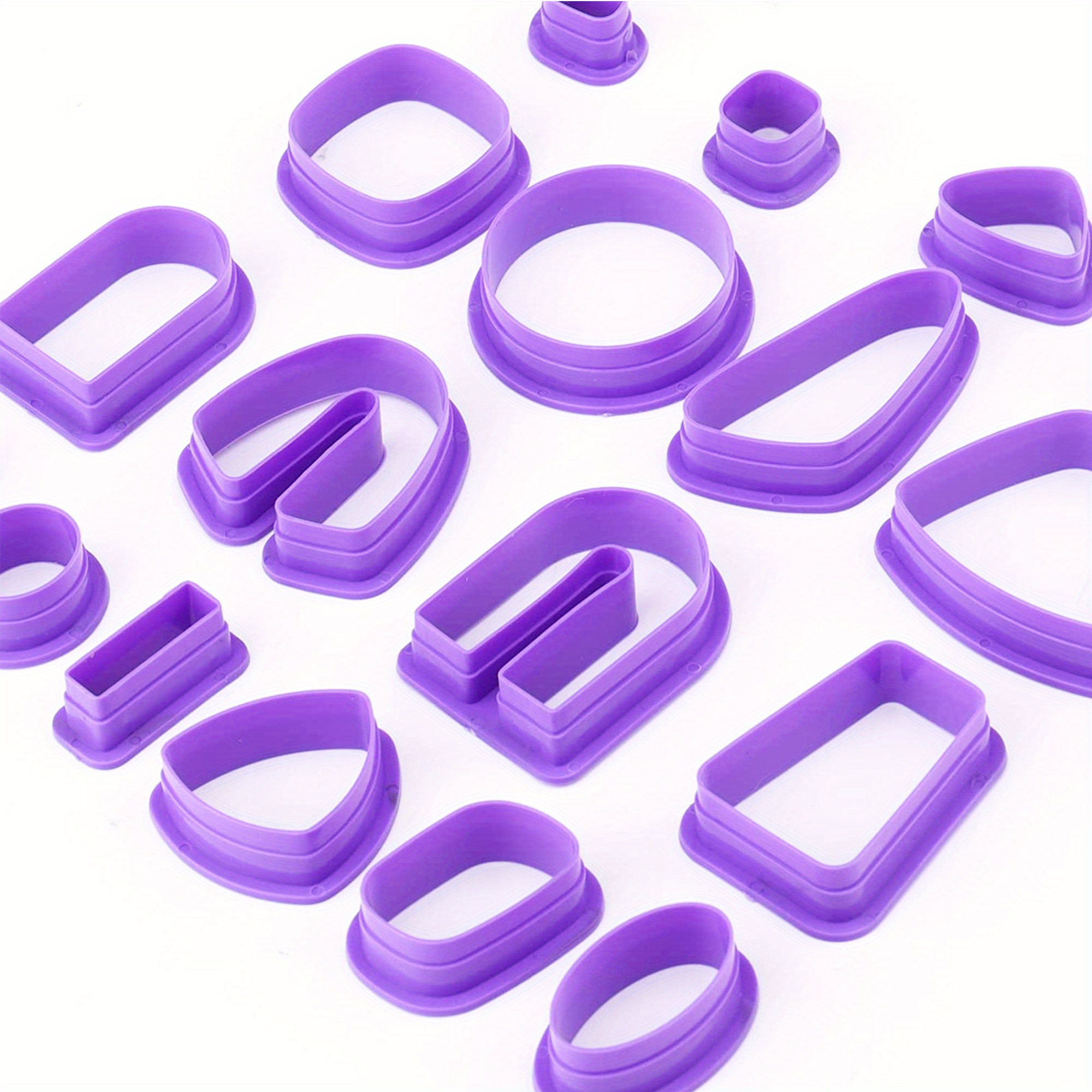 Polymer Clay Cutter Plastic Mold Making Earring Hook Popular Temu