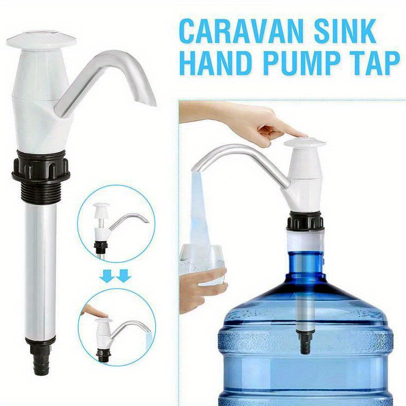 BAAQII Caravan Trailer Waschbecken Wasser Handpumpe Camping Wohnmobil Wasserhahn  Wasserhahn Werkzeug : : Baumarkt
