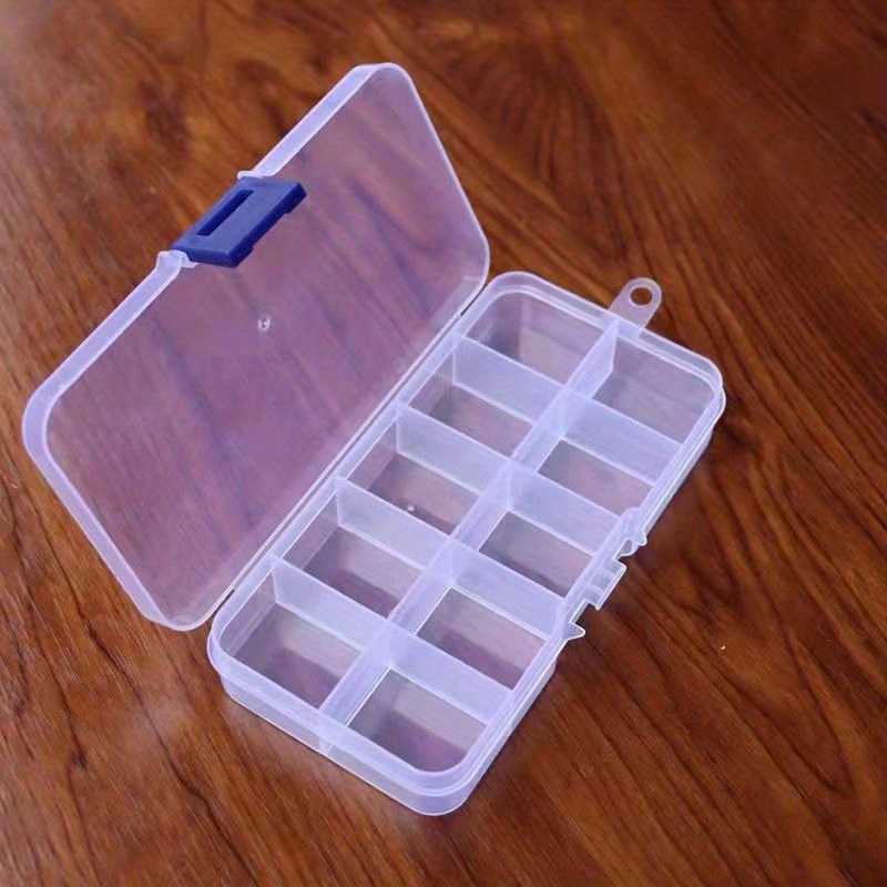 Transparent Storage Box Jewelry Fishing Tackle Keep - Temu Austria