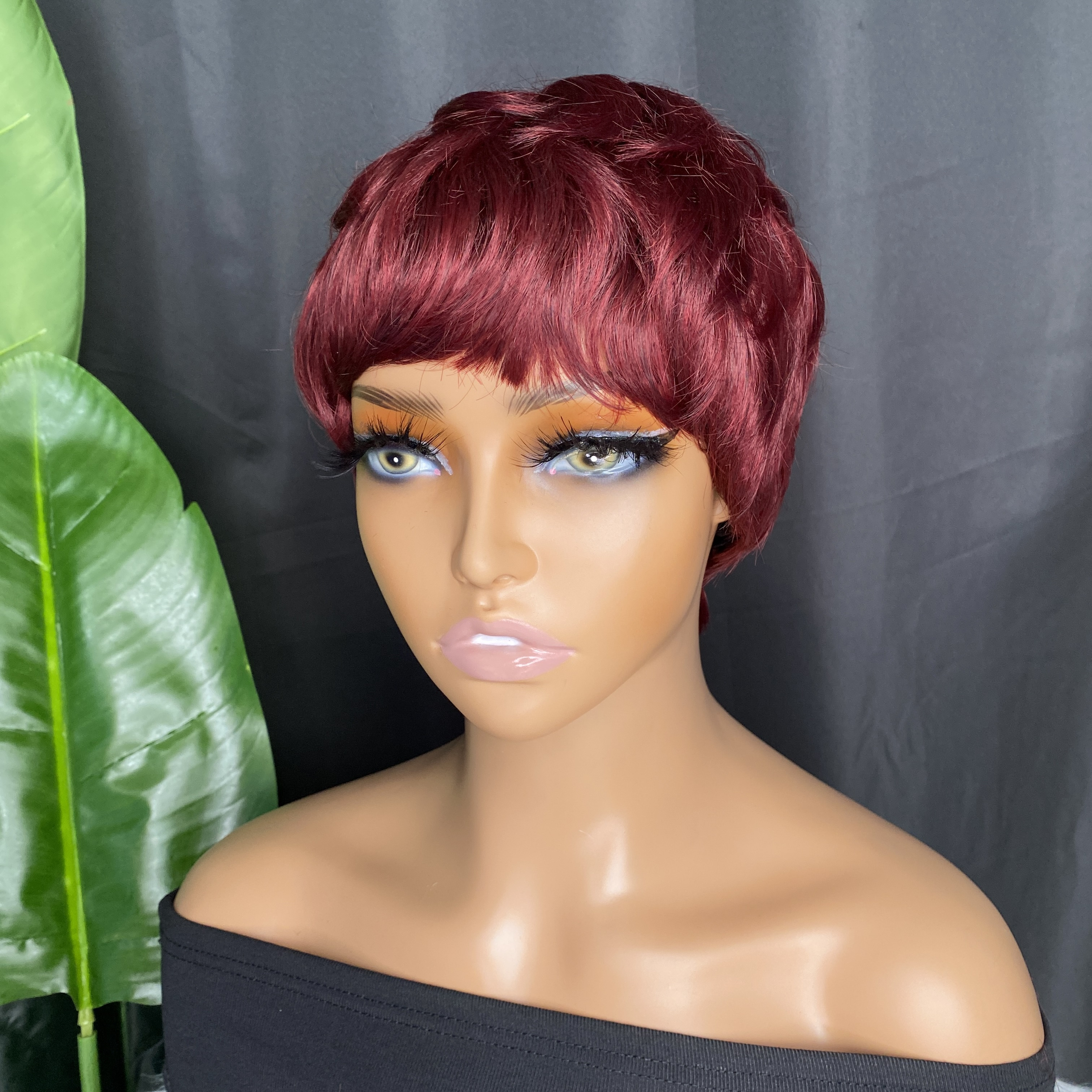 Short Wig Synthetic Wigs Bangs Heat Resistant Synthetic Wigs Temu
