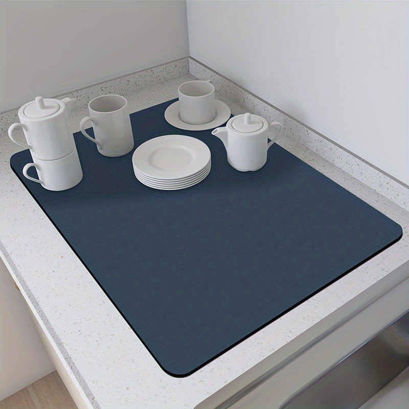 Absorbent Coffee Mat For Kitchen Counter Microfiber Dish - Temu