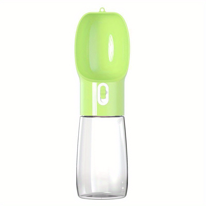 Image of Portable Dog Water Bottle - Leakproof Pet Drinking Bottle With Bowl For Travel And Outdoor Activities