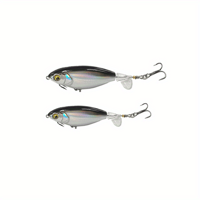 Fishing Lure Whopper Popper Topwater Artificial Hard Bait 3D Eyes