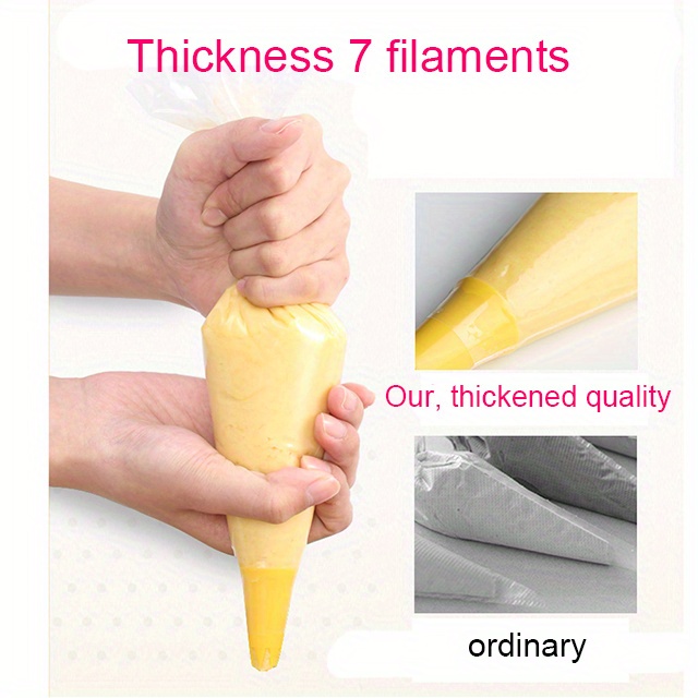 tear pastry bags diy cookie cake decorating disposable Temu