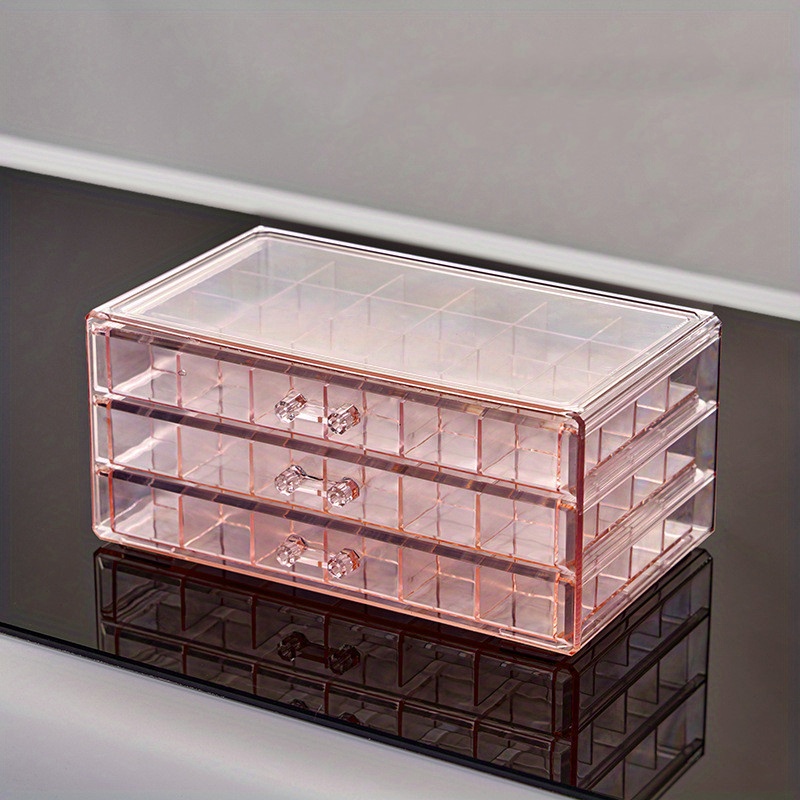 Is That The New 1pc Plastic Multi-grids Jewelry Storage Box, Clear Layered  High Capacity Jewelry Organizer Box For Ring, Earring ??