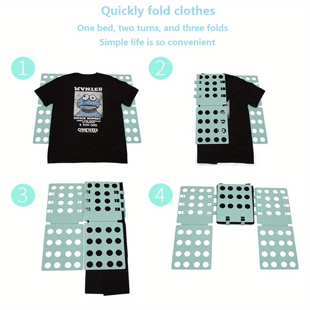 IMIKEYA 3pcs Creative Lazy Folding Board T-Shirt Folding Board Pp Garment  Folder Retail Shirt Folding Board Clothing Folding Board Garment Folding