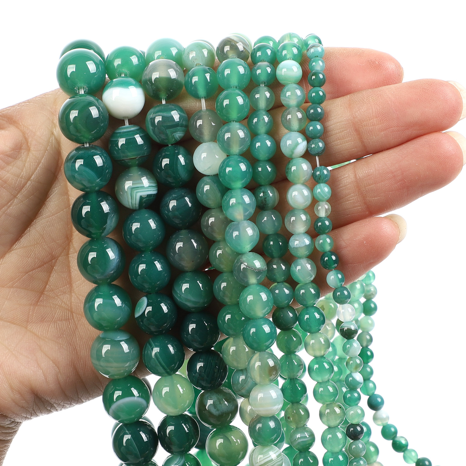Kit De Cuentas De Cristal Para Pulseras DIY - 24 Colores, Con Piedras, Espaciadores Y Cuerda