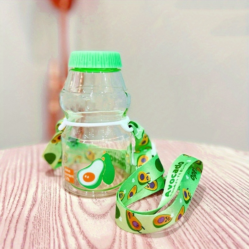 Cute Kawaii Strawberry Water Bottle Portable Leakproof With - Temu