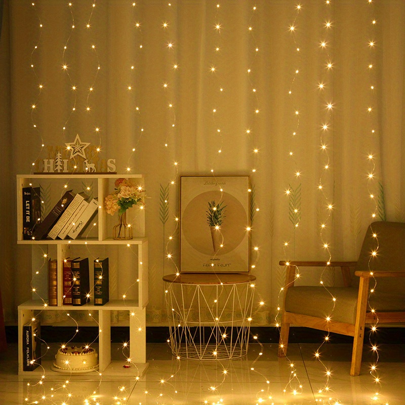 brighten up your home with this  9 8ft led curtain string light perfect for weddings christmas more details 7