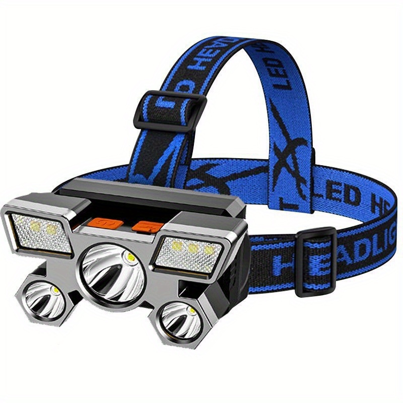 Kaufe PDTO Stirnlampe, USB wiederaufladbar, Stirnlampe, LED-Stirnlampe,  Stirnlampe, Outdoor, Angeln