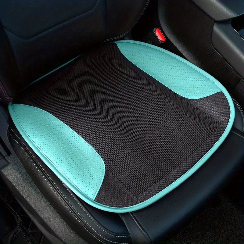 EVAMPIFY Tesla Summer Cool Seat Cushion (Fits All Cars), Blue / Rear Seat Cushion (1 Pc)