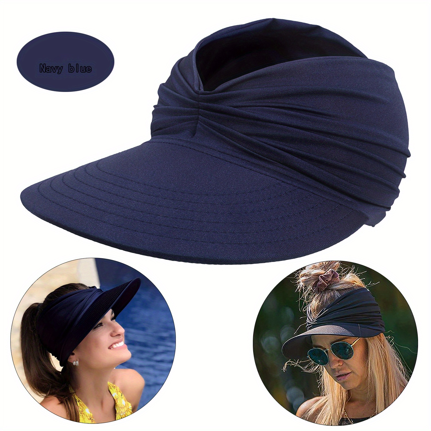 Bilu UV Hats For Women Sun Protection, Sun Visor Hat For Women,  Anti-Ultraviolet Sun Hat,Sun Protection Hat Outdoor Sport Cap 
