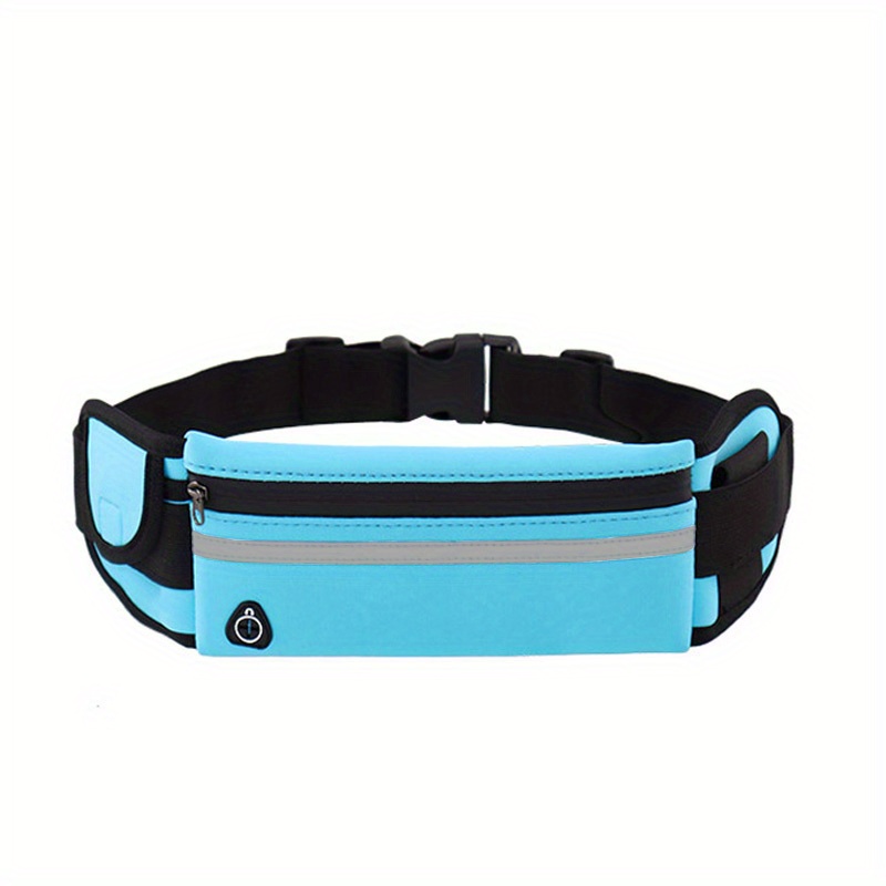 Reflective Fanny Pack Waist Bag with Bottle Holder