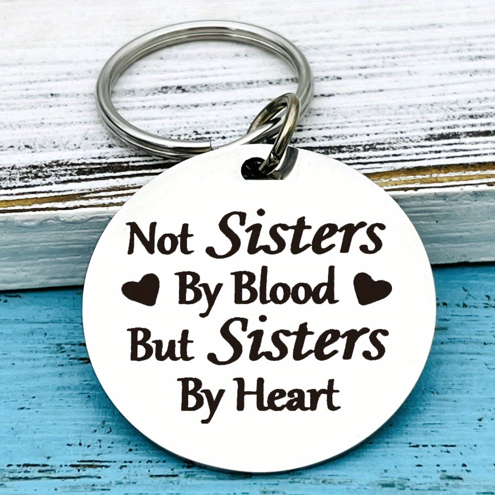 Best Friends Are the Sisters We Choose Keyring, Best Friends Keychain, Best  Friends Gifts, bestie gift, Friendship Gifts