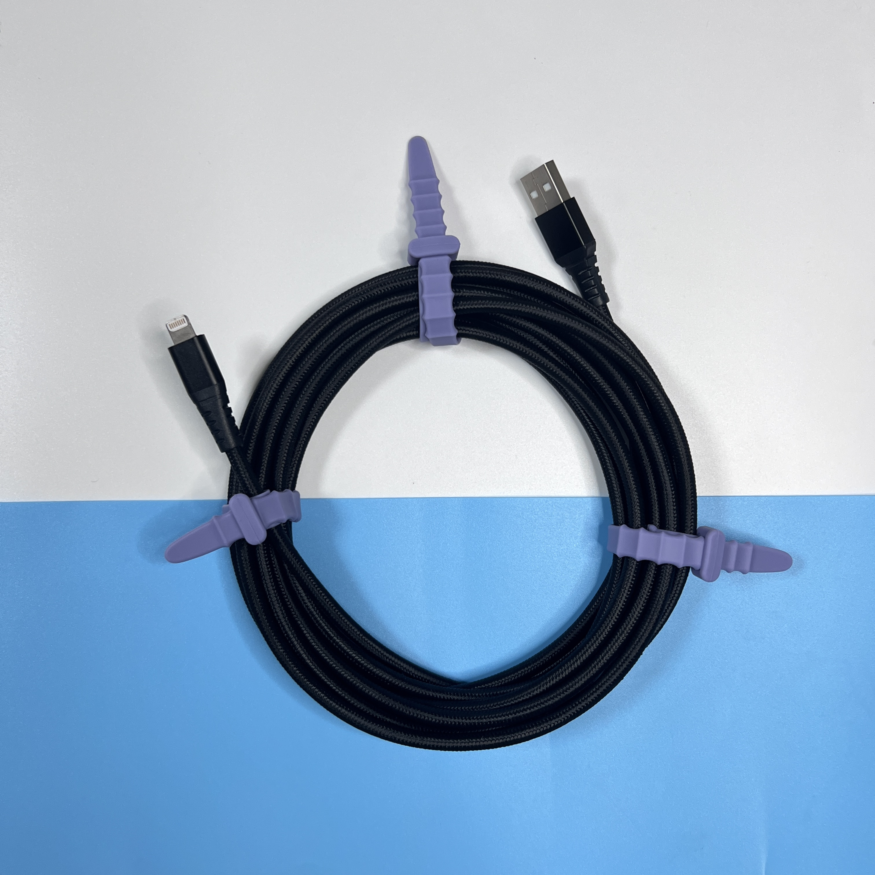 Silicone Cable Ties Keep Headphones Data Cables Organized Temu Canada