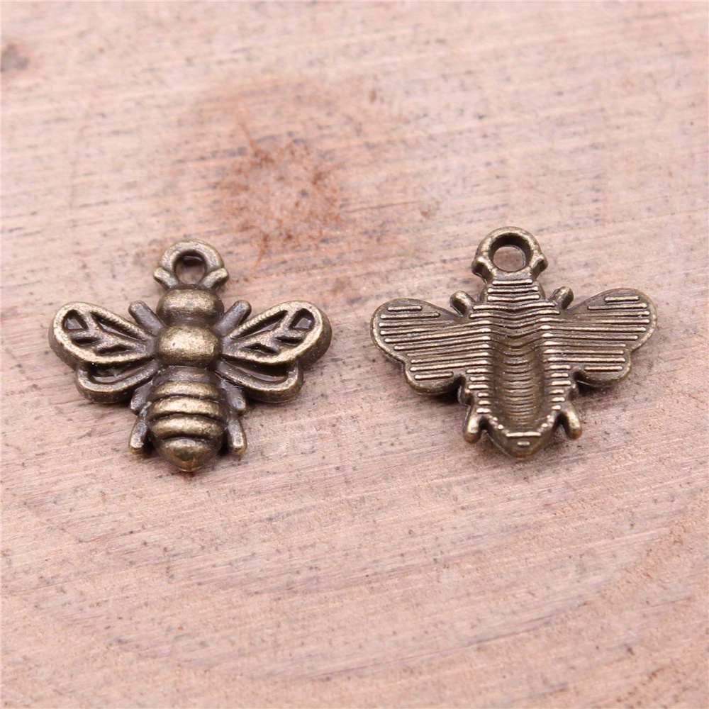 Sterling Silver Bee Charm - Small