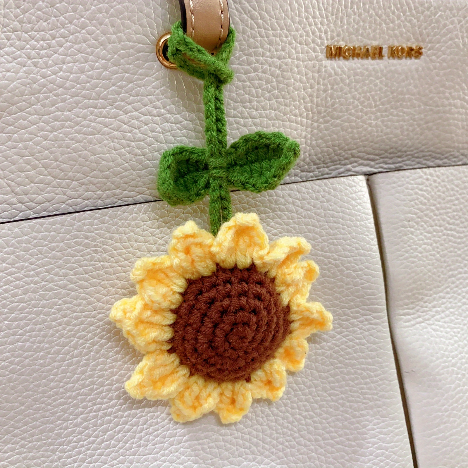 Michael Kors Flower Bag Charm Key Chain
