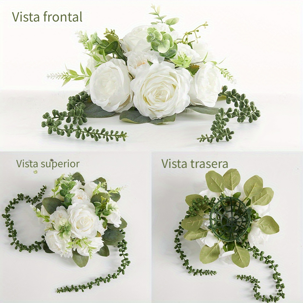 1 Pieza Flor Artificial Flores Arco Boda Flores Decorativas - Temu