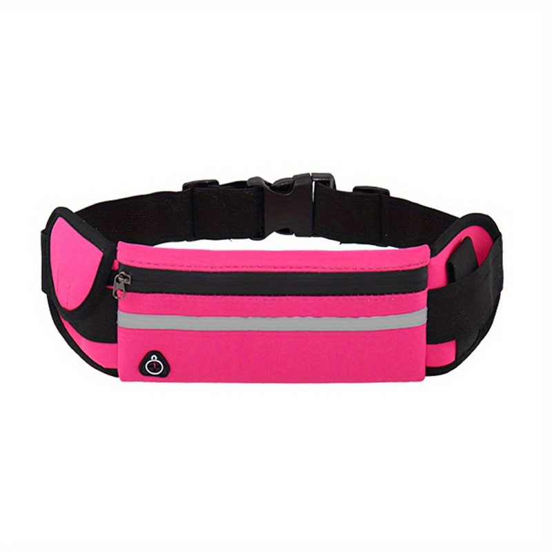 Reflective Fanny Pack Waist Bag with Bottle Holder
