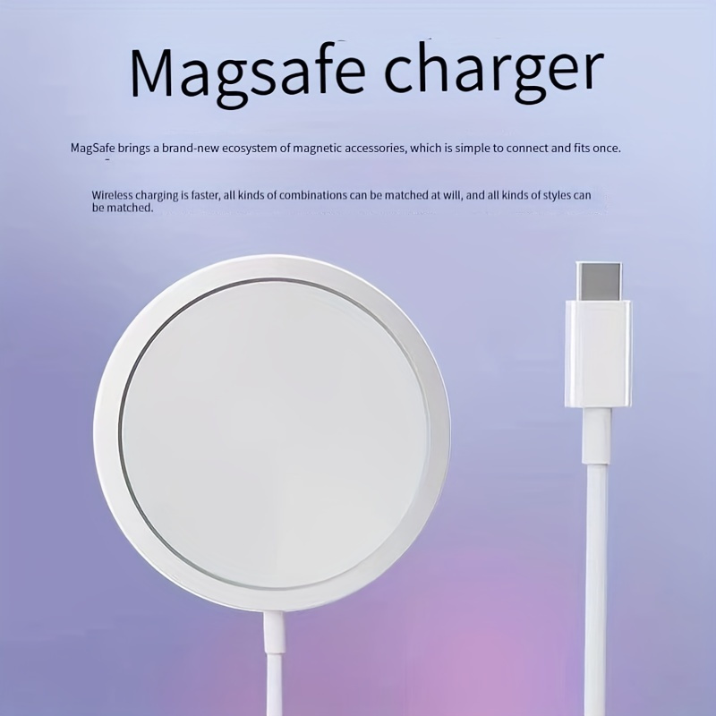 For MagSafe Magnetic Wireless Charger Suitable For IPhone12 iPhone14 15w Fast Charging Wireless Portable Charger