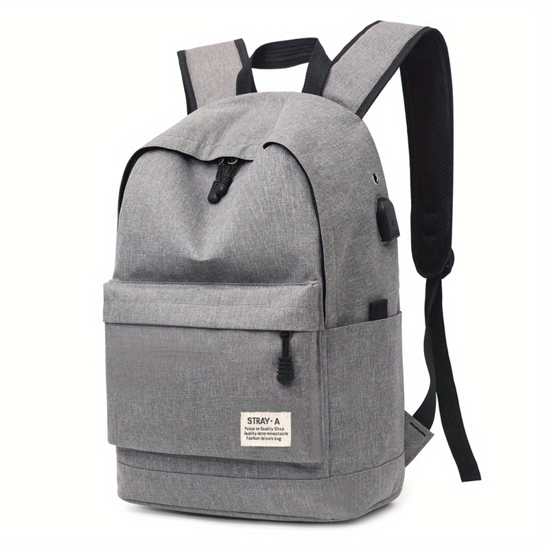 Casual School Bag Nylon Backpack Large Capacity Travel Bag