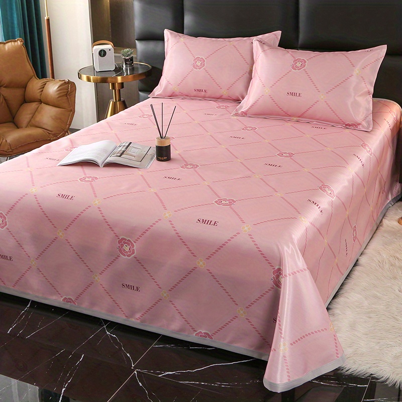 Ice Cooling Bed Sheet with Pillowcase for Home lencol cama casal