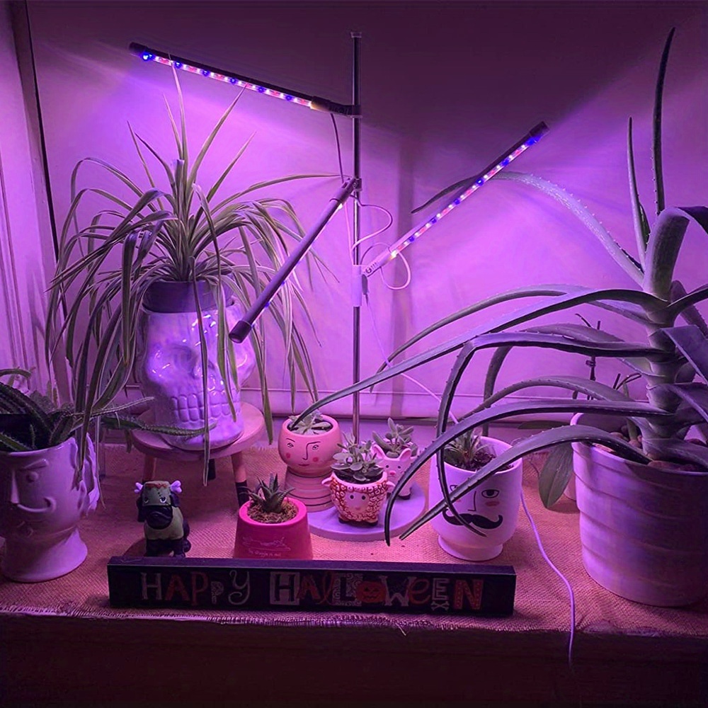 Grow Lights For Indoor Plants 72 Leds Full Spectrum 3 Heads - Temu