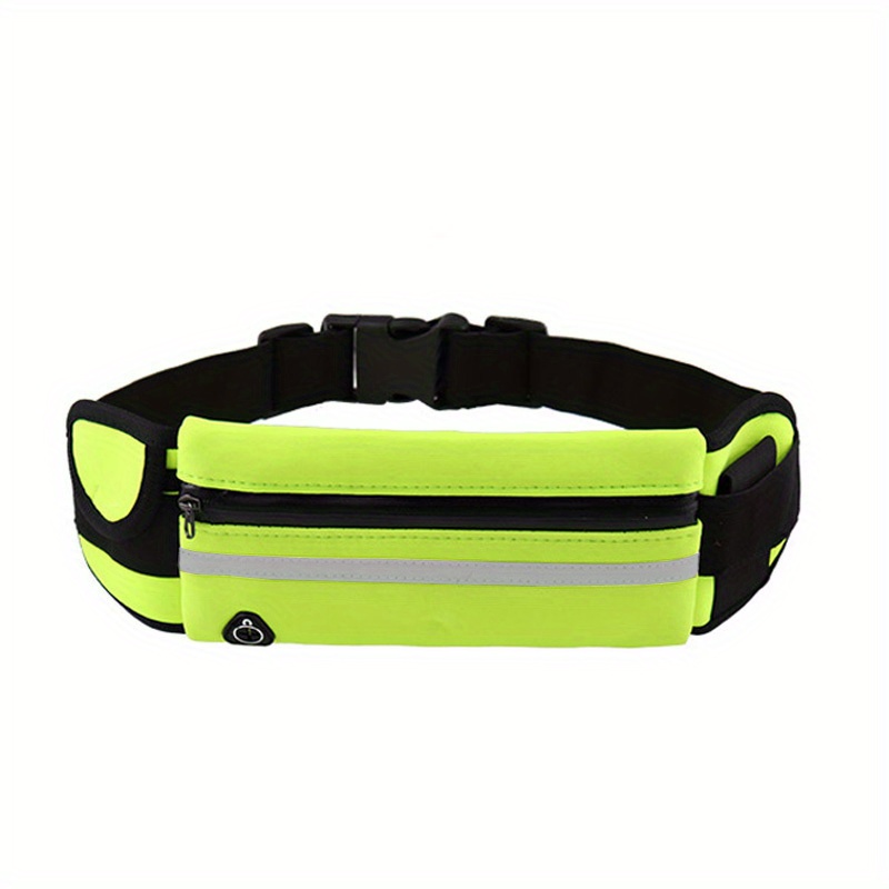 Reflective Fanny Pack Waist Bag with Bottle Holder