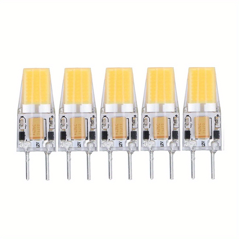 Dimmable GY6.35 LED Lampe DC Silicone LED Ampoule 3W Remplacer l