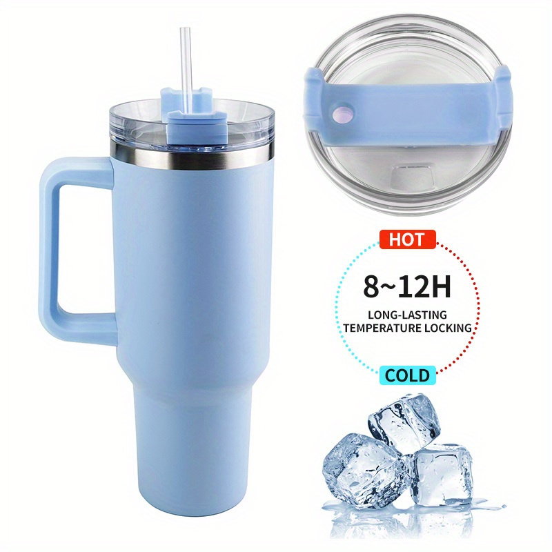 REDUCE Cold1 Mug 50 oz Tumbler with 3-in-1 Lid, Handle and Straw Stainless  Steel