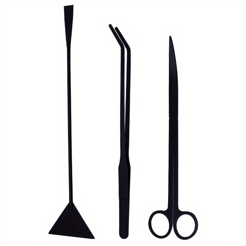 Stainless Steel Aquarium Tool Set Tweezers Scissors Spatula Temu