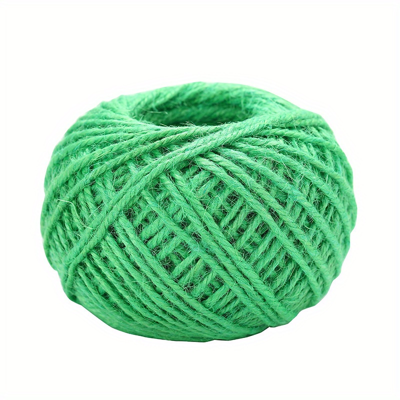 Green thread burlap roll D2mm